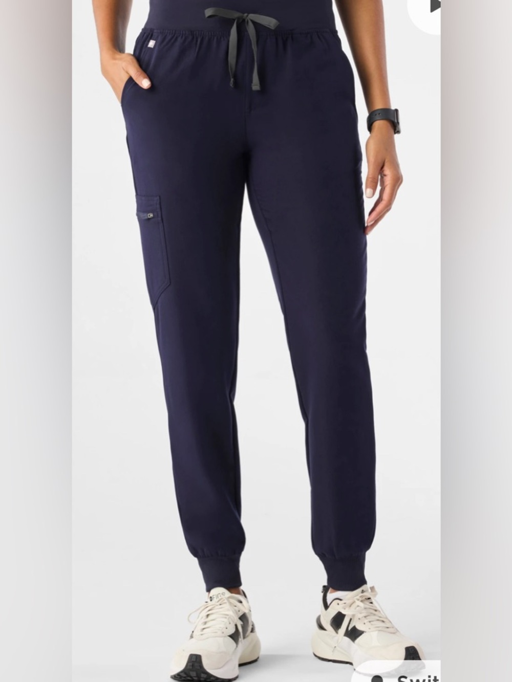 Figs Zamora Jogger Scrub Pants in Navy